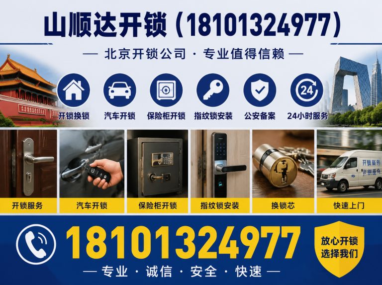 东城区防盗门开锁展示图